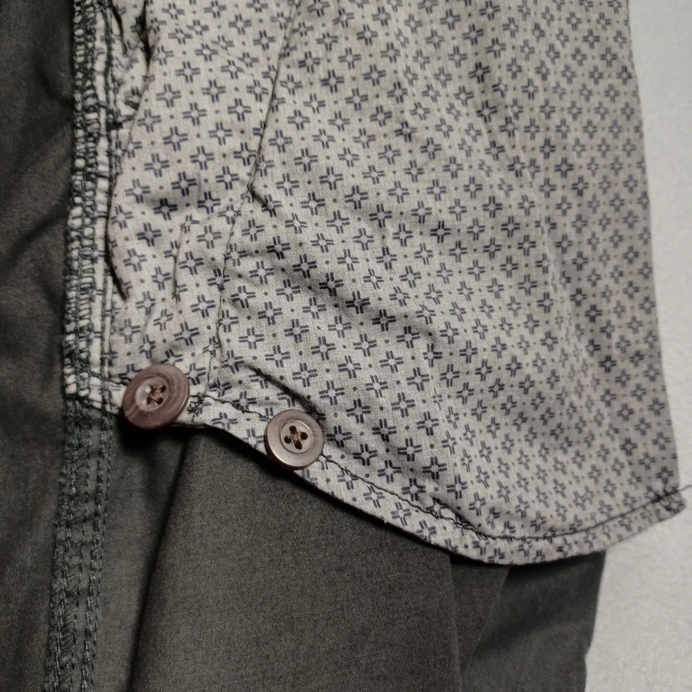 George Pants Mens 40x30 Grey Slim Straight Chino Cotton Stretch GM08467
